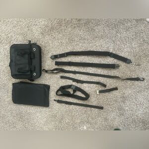 Forte Black Cargo Storage with Mesh Pockets